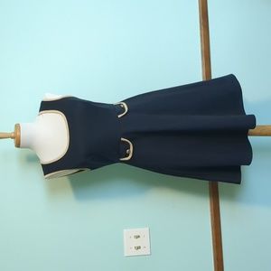Francesca's Navy shift dress Size Small